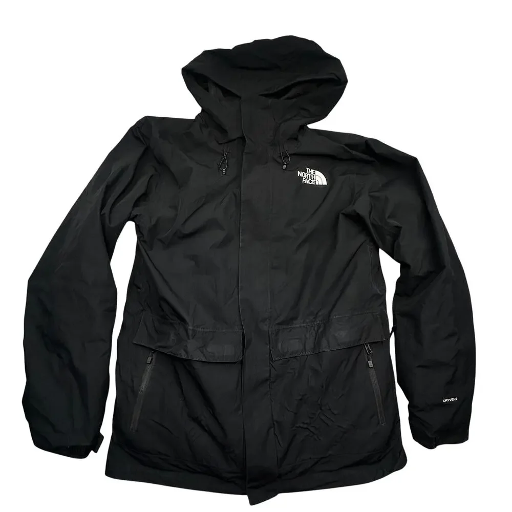 The North Face 3-in-1 Clement Triclimate Jacket Mens Medium Black Hood NF0A4QX7
